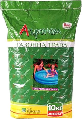 Насіння Агроном газонна трава Спортивно-ігрова 10 кг