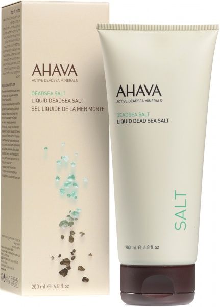 Соль для ванны AHAVA из Мертвого моря жидкая 200 мл