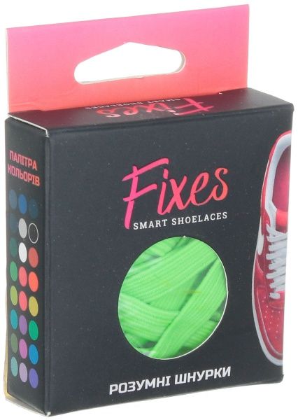 Шнурки Rolli fix012 салатовый