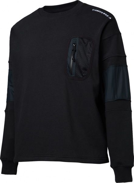 Світшот Converse 10017908-001 р. M чорний