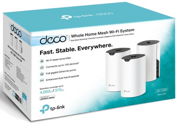 Wi-Fi-роутер TP-Link Deco S4 (3-pack) 