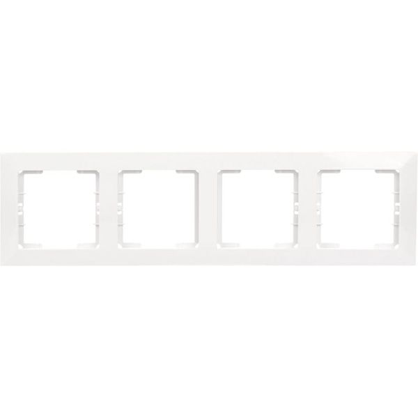 Рамка Mutlusan Candela четверна біла