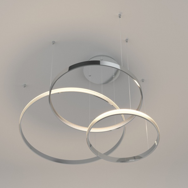 Світильник підвісний Strotskis Smart Posh пульт ДУ/Wi-Fi 100 Вт хром 90275/3 (хром) 