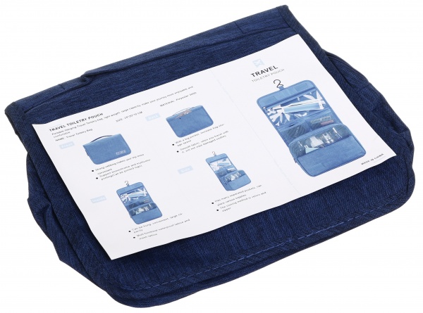 Косметичка 18.5х11.5х4.5 см поліестер 300D RH520