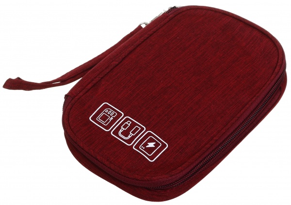 Органайзер для цифрових аксесуарів, комплектуючих 18.5х11.5х4.5 cм червоний RH532r 