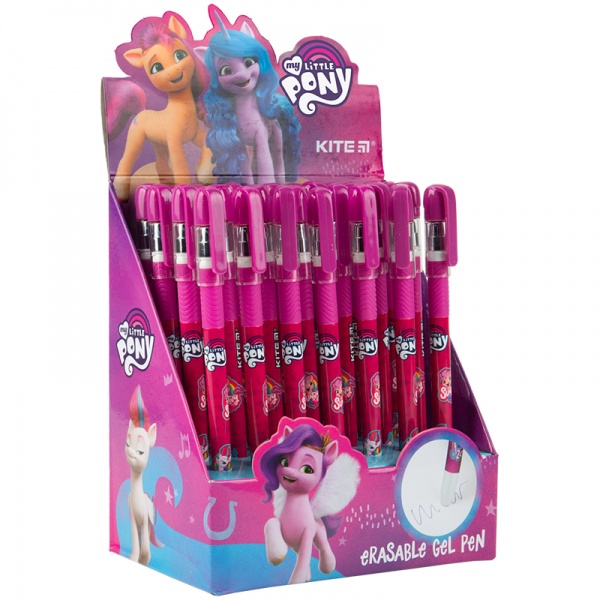 Набор ручек гелевых KITE My Little Pony пиши-стирай синяя 0,5 мм 