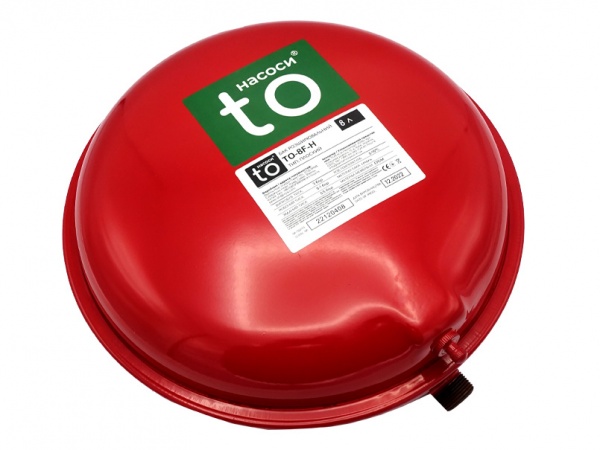 Бак розширювальний toНАСОСИ плаский 8 л 3/4