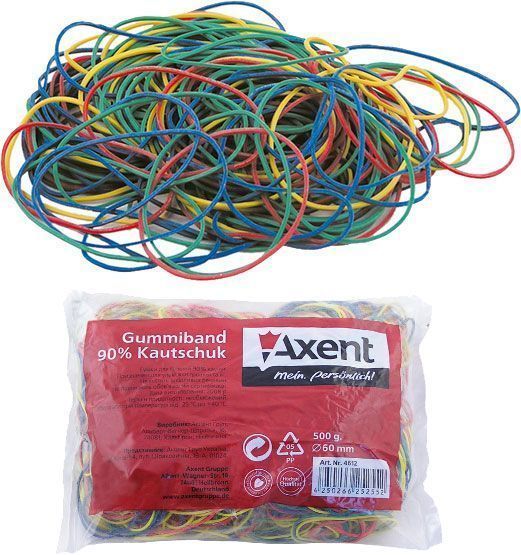 Резинки для грошей Axent 200 г кольорові 4611-A 