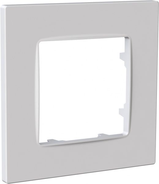 Рамка одноместная Plank Electrotechnic Nordic универсальная белый PLK1010032