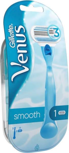 Станок для бритья Gillette Venus Smooth со сменным картриджем 1 шт.