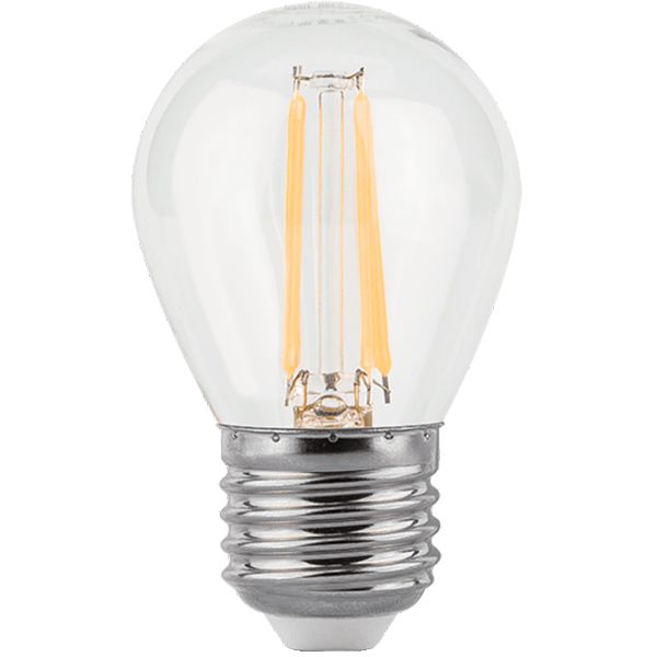 Лампа светодиодная Gauss Black Filament Dim 105802105-D G45 5 Вт E27 2700 К 220 В прозрачная 
