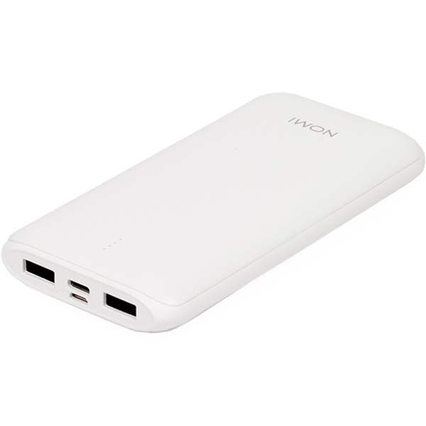 Зарядное устройство Nomi L100 10000 mAh белый (430681)