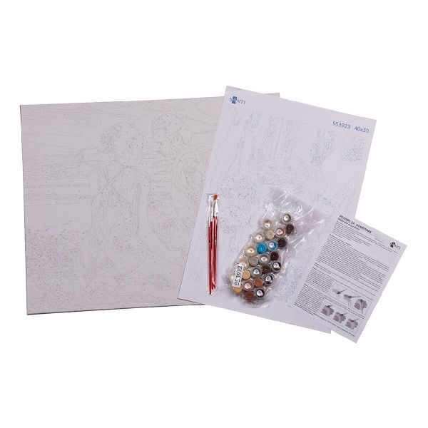 Картина за номерами Вечір біля моря 40x50 см Santi 