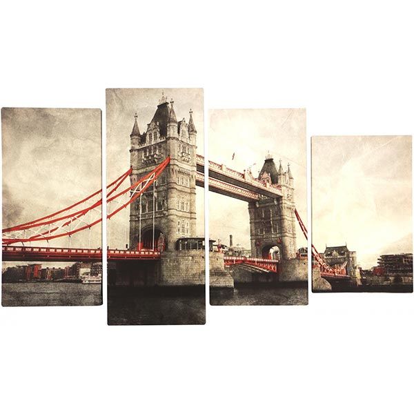 Картина-модульная на холсте MK109 4 части