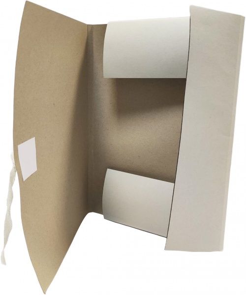 Папка картонная на завязках формат С4 картон 260 г/м кв