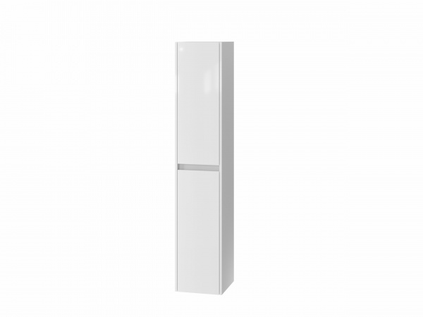 Пенал для ванной комнаты ЮВЕНТА Luton-170 белый