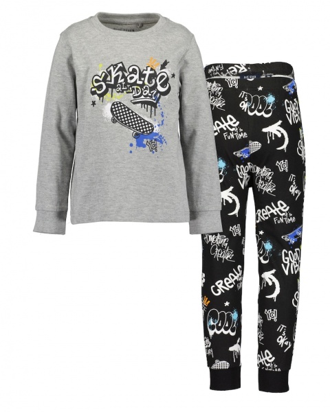 Піжама для хлопчиків Blue Seven р.122 сірий 877515 X5930 