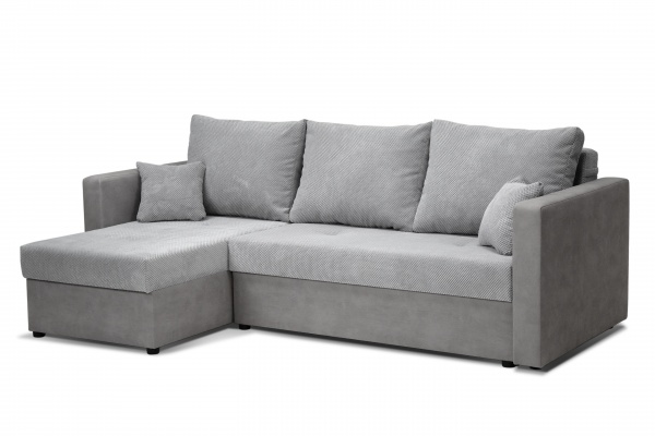 Диван кутовий VECTOR ER-1 UD світло-сірий 2240x1440x760 мм