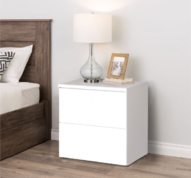 Тумба прикроватная Embawood Marry 500x400x450 мм /белый
