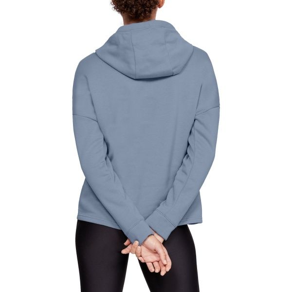 Джемпер Under Armour RIVAL FLEECE PO HOODIE WM 1322161-420 р. S синий