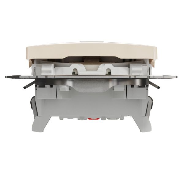 Выключатель одноклавишный Schneider Electric Sedna Design с подсветкой 10 А 250В бежевый SDD112101L