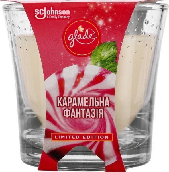 Свеча ароматическая Glade Карамельная фантазия