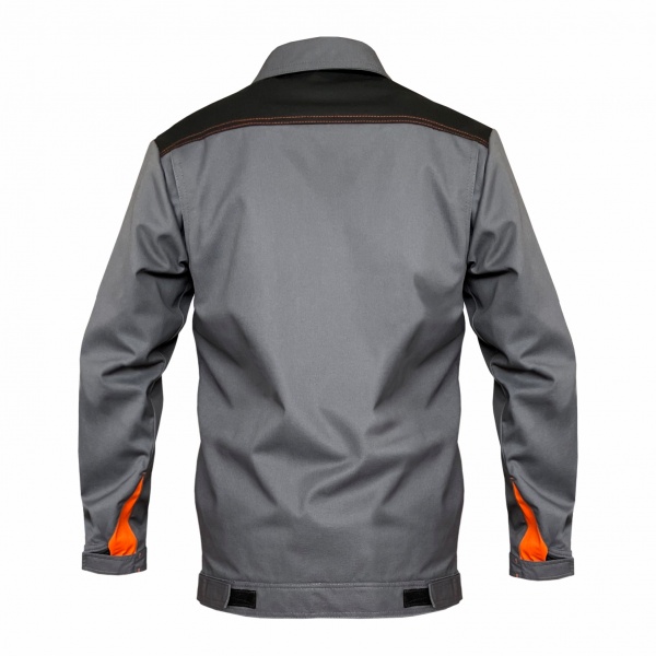 Куртка робоча Trident Оріон р. XL 52-54 зріст 5-6 КР-002 сірий із чорним/помаранчевий