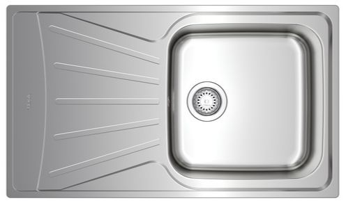 Мойка для кухни Teka Starbright 50 1B 1D Max матовая 115120031
