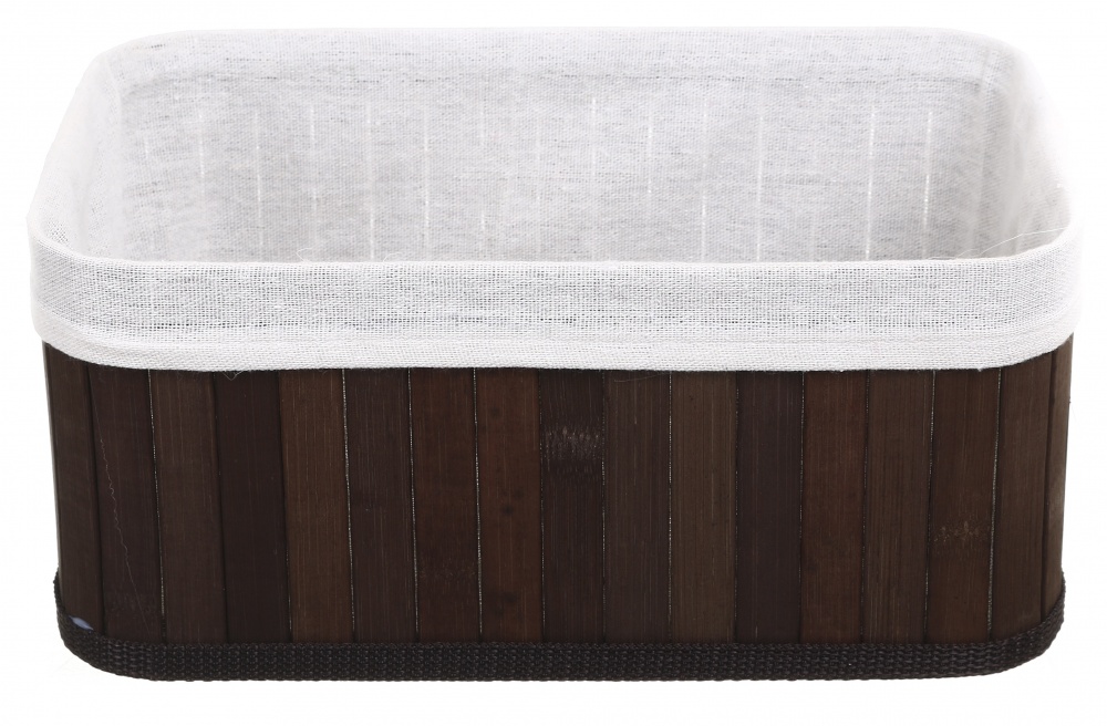 Кошик 28х18х12,5 см біло-коричневий EG19-418-2 Bamboo