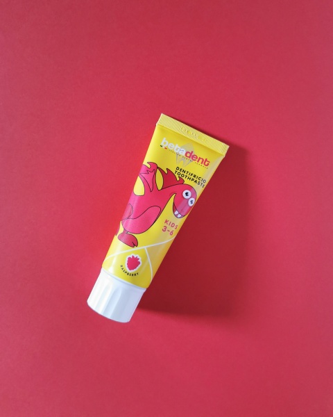 Зубна паста дитяча Betadent Raspberry Kids 3-6 75 мл