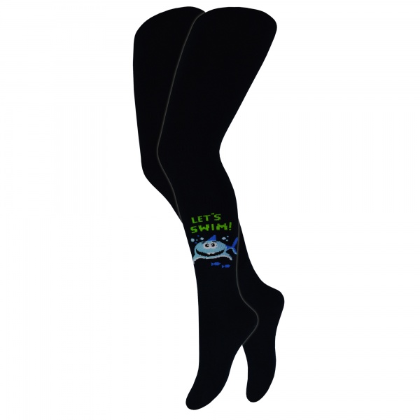 Колготки унісекс Легка хода 8205 р.98-104 чорний 