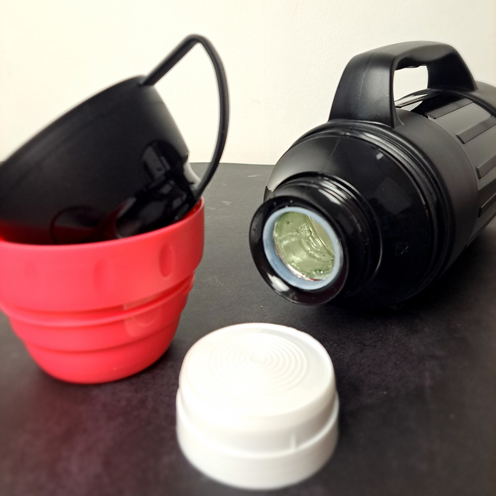 Термос Gusto Чорний бурштин 600 мл GT600-P