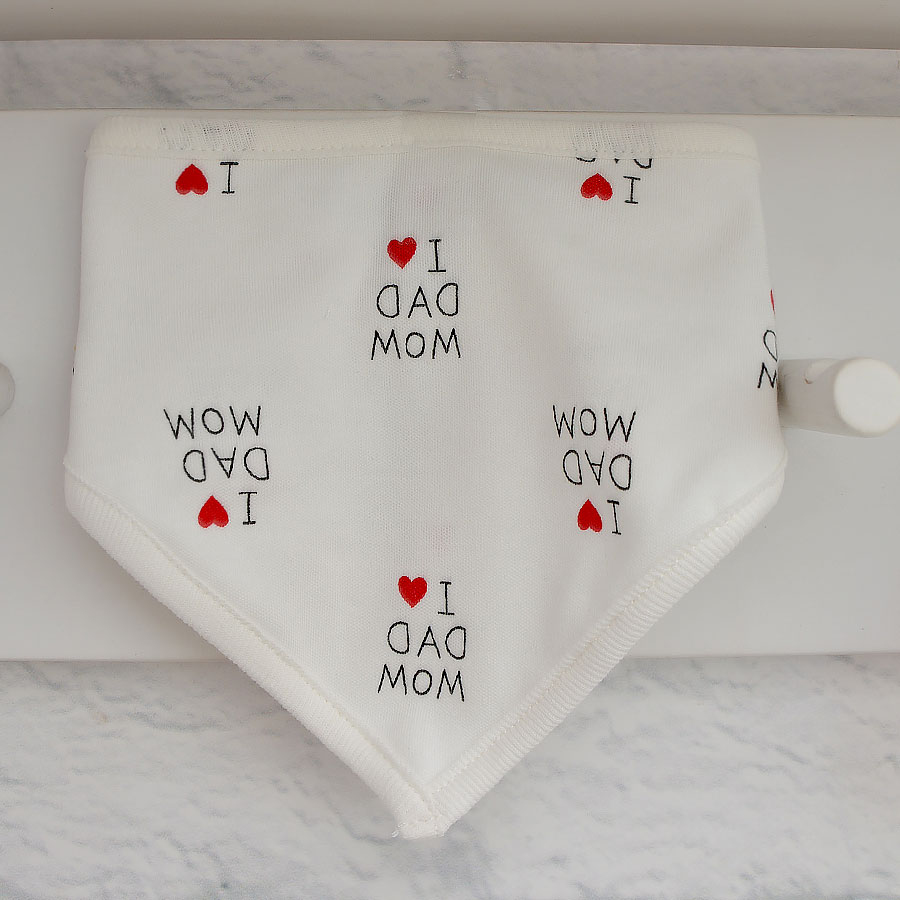 Комплект для новорожденных Blanka Люблю папу и маму белый р.56-62 110785