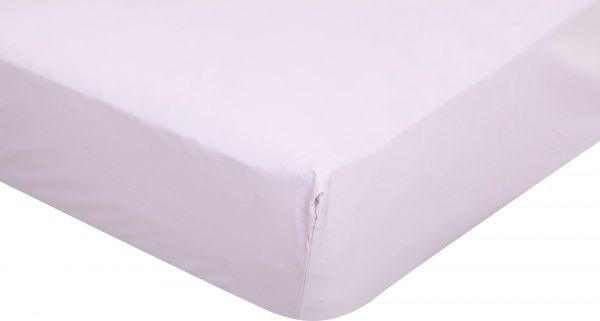 Простынь на резинке Solid 160x200+30 см пудра La Nuit 