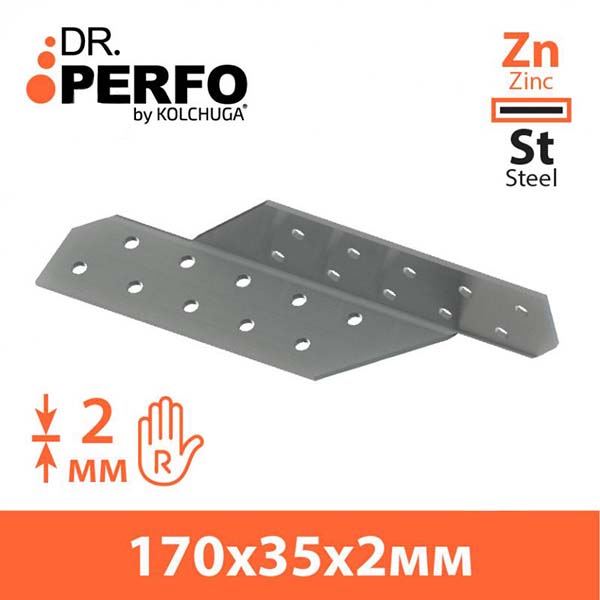 Кріплення для крокв праве Kolchuga 170х35х2