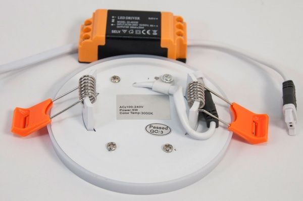 Светильник точечный Hopfen RBC LED 5 Вт 3000 К белый 