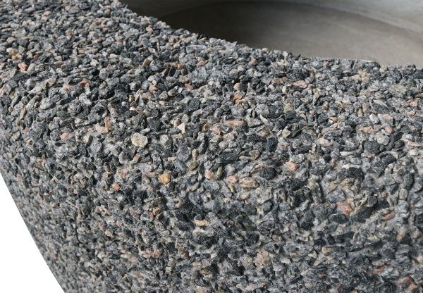 Вазон декорований гранітною крихтою Астра 100x40 см