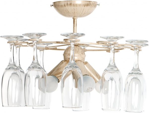 Люстра стельова Vitaluce 5xE14 бежевий V4215/5PL 