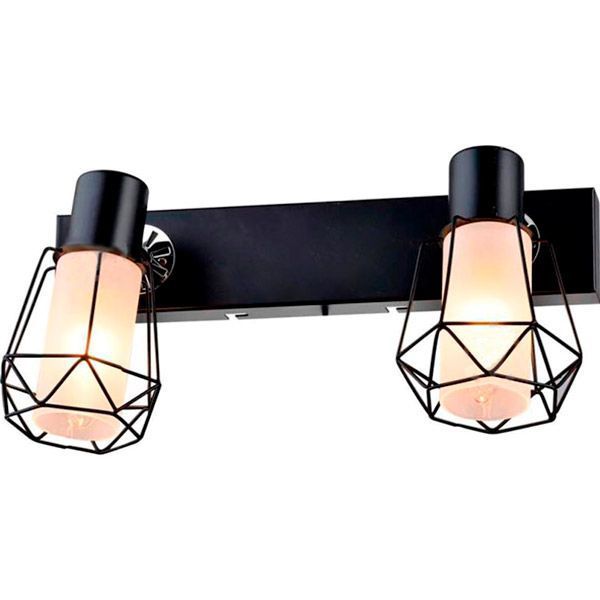 Спот Crystal Life 2x40 Вт E14 черный 15553-2 