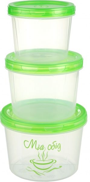Набор контейнеров 3 шт. арт. 70