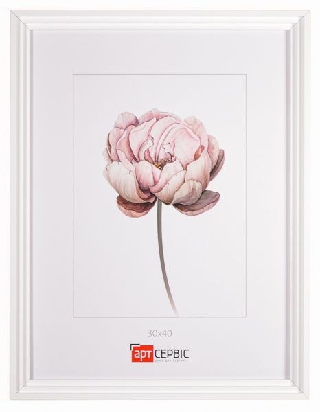 Рамка для фото Арт-Сервіс ЭА-01789 30х40 см белый 