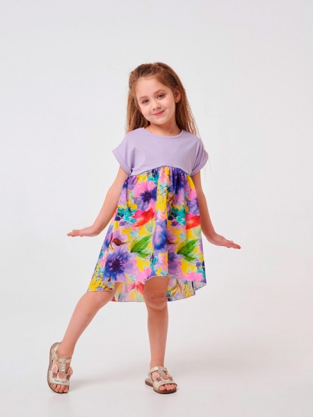 Платье Smil 120349 р.110 фиолетовый 