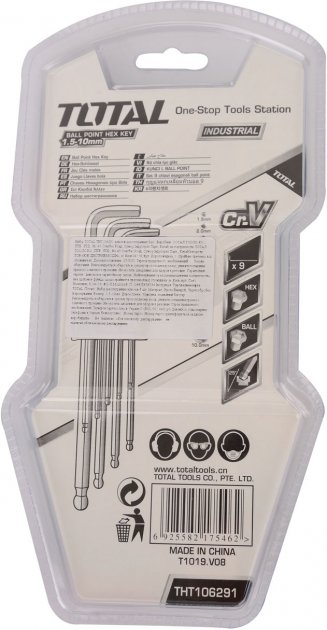 Набір ключів Total THT106291