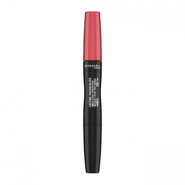 Помада рідка + бальзам Rimmel (730) Make A Mauve