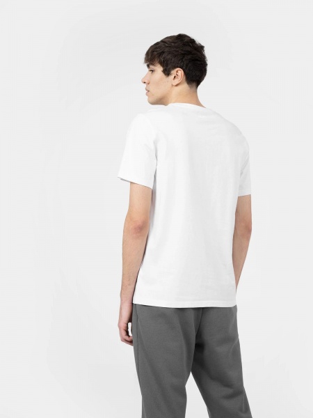 Футболка 4F TSHIRT M0944 4FAW22TTSHM0944-10S р.2XL белый