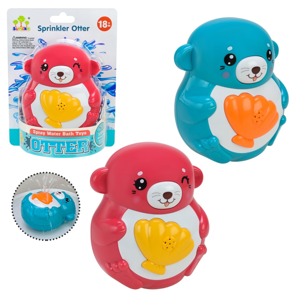 Іграшка для ванни Shantou Видра з водним розбризкувачем SL87040