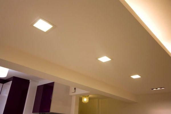 Светильник точечный Hopfen DL 10 S LED 10 Вт 3000 К белый 