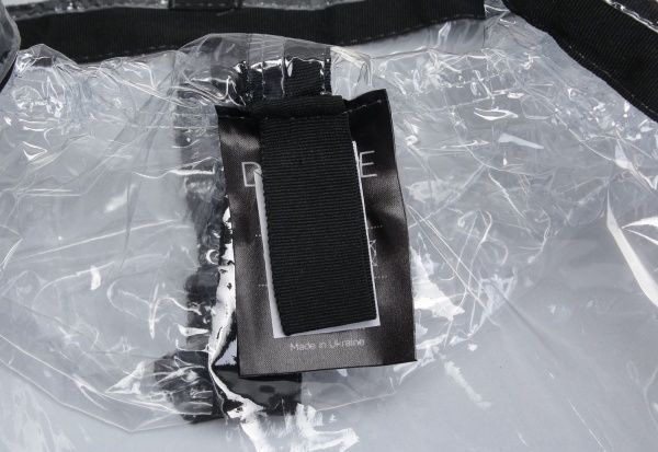 Дождевик Drydope с лентой warning р.110 прозрачный 020-а/д1 