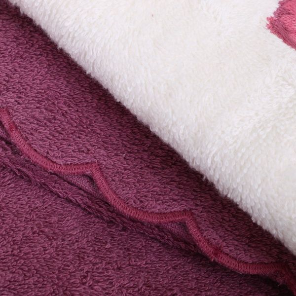 Набір рушників Sophie 2 шт. пурпуровий La Nuit 