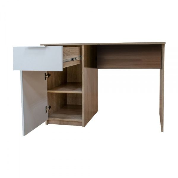 Стіл письмовий DC Валли дуб сонома/білий 